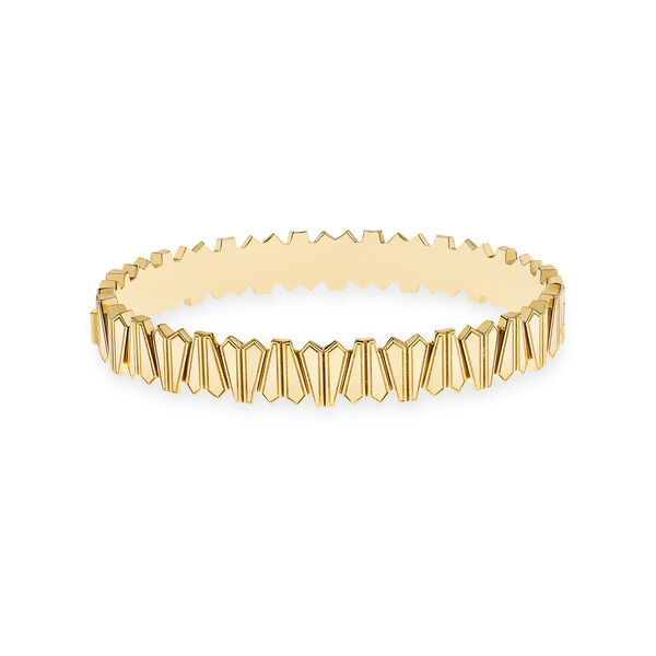 Yellow Gold Bangle Bracelet